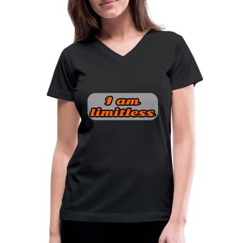Beyond Limits - Women's V-Neck T-Shirt