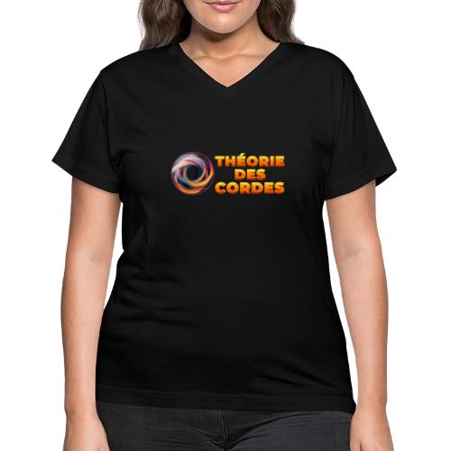 String theory! - Women's V-Neck T-Shirt