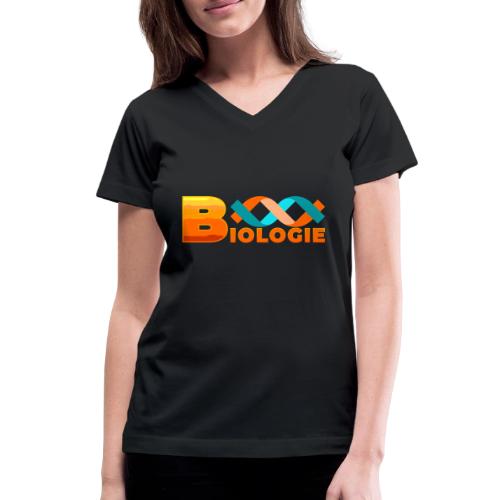 Biology: Life Revealed - Women's V-Neck T-Shirt
