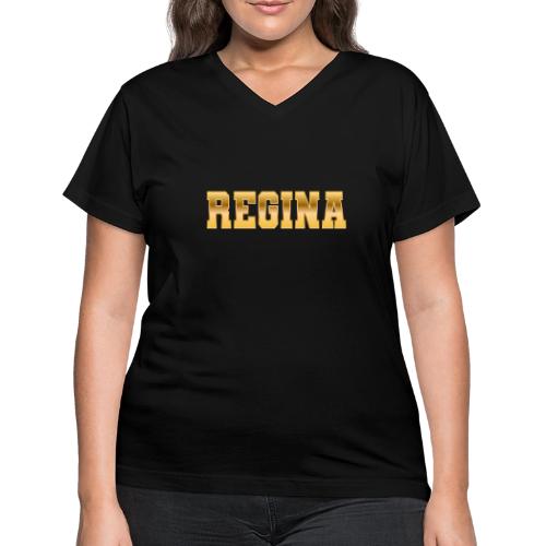 Regina - Women's V-Neck T-Shirt