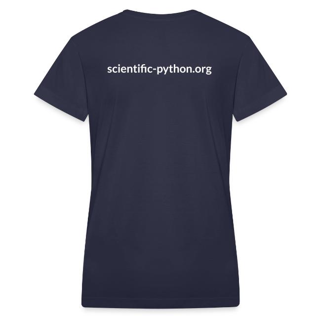 scientific python full color logo tee