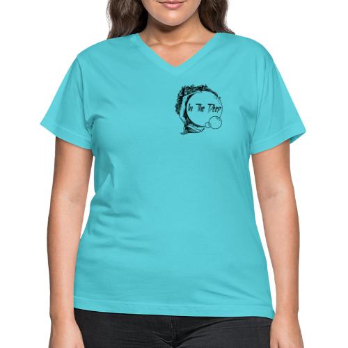 In The Deep Lyric Shirt - Women's V-Neck T-Shirt