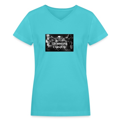 000111001 jpg - Women's V-Neck T-Shirt