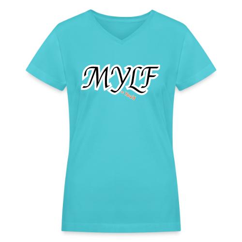 MYLF - Women's V-Neck T-Shirt