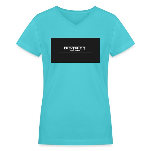 District apparel - Women's V-Neck T-Shirt