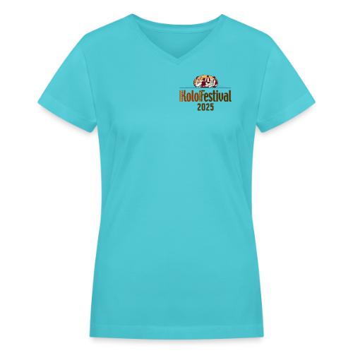 Kolo 2025 With Back (in color) - Women's V-Neck T-Shirt