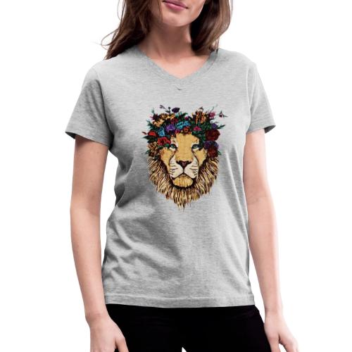 Crown of beauty - Women's V-Neck T-Shirt