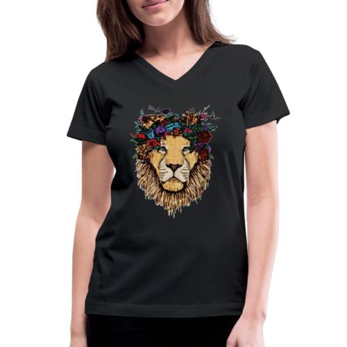 Crown of beauty - Women's V-Neck T-Shirt