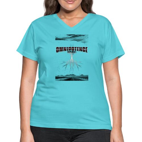 Omnipotence Rising - Women's V-Neck T-Shirt