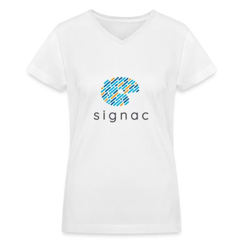 signac - Women's V-Neck T-Shirt