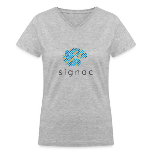 signac - Women's V-Neck T-Shirt