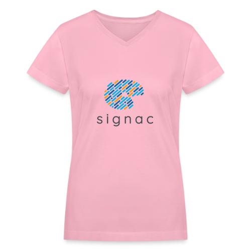 signac - Women's V-Neck T-Shirt