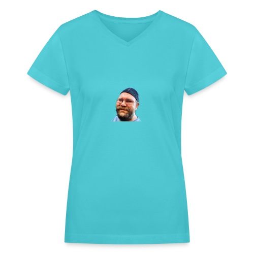 Nate Tv - Women's V-Neck T-Shirt