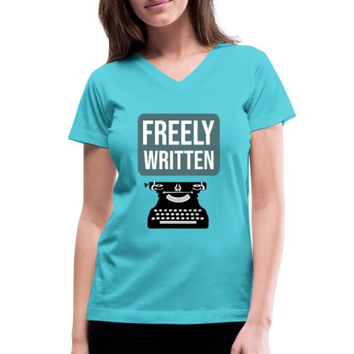 Freely Written - Women's V-Neck T-Shirt