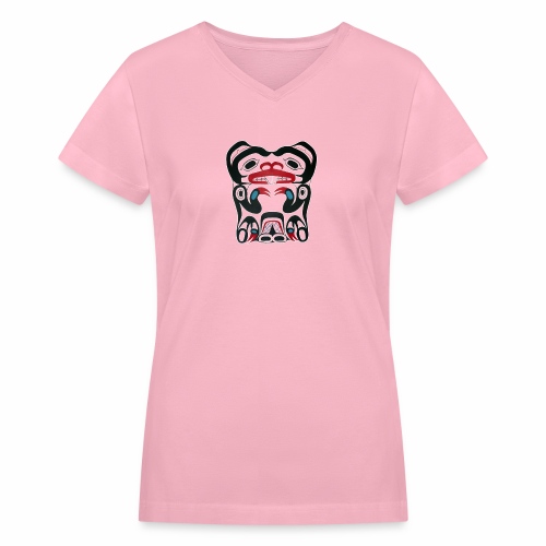 Eager Beaver - Women's V-Neck T-Shirt