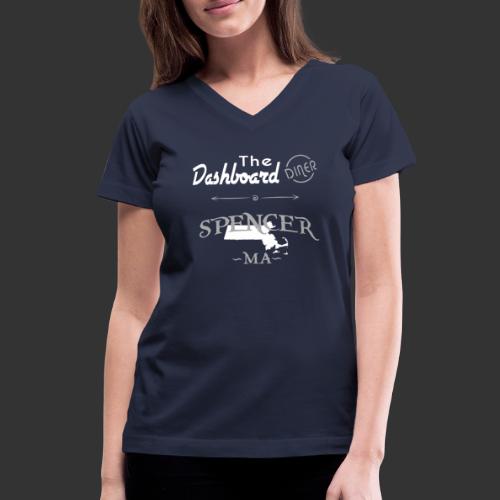 Dashboard Diner Limited Edition Spencer MA - Women's V-Neck T-Shirt