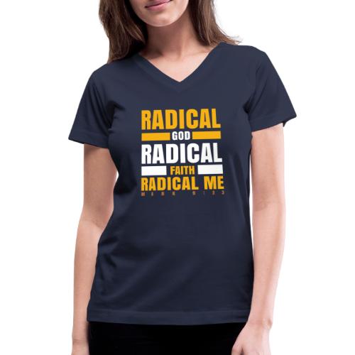 Radical Faith Collection - Women's V-Neck T-Shirt