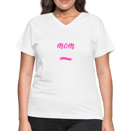 WIFE MOM BOSS - Women's V-Neck T-Shirt