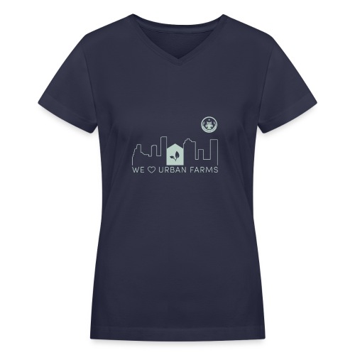 Urban Farms - Women's V-Neck T-Shirt