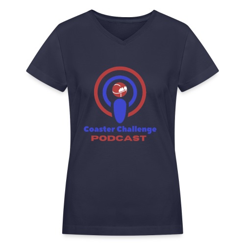 Coaster Challenge 1 Transparent - Women's V-Neck T-Shirt