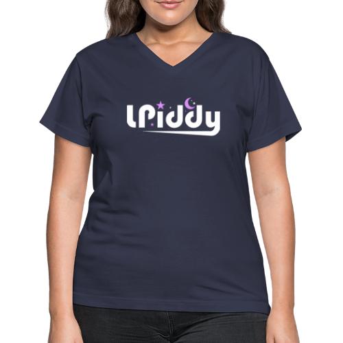 L.Piddy Logo - Women's V-Neck T-Shirt
