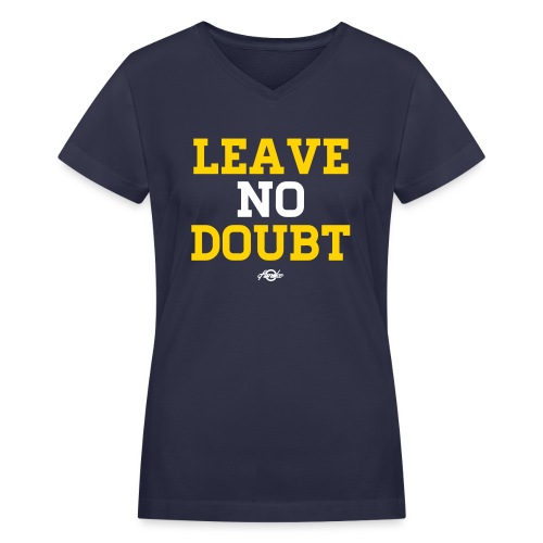 No Doubt Women's T-Shirts - Women's V-Neck T-Shirt