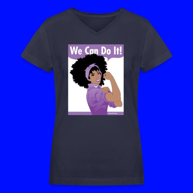 We can do it domestic violence and lupus awareness