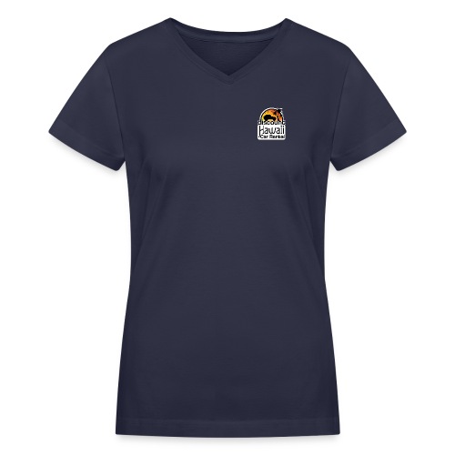dhcr logo - Women's V-Neck T-Shirt