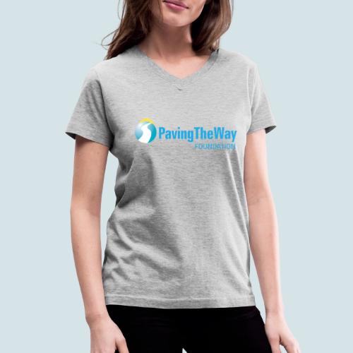 PTWF logo - Women's V-Neck T-Shirt