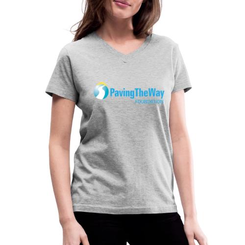 PTWF logo - Women's V-Neck T-Shirt