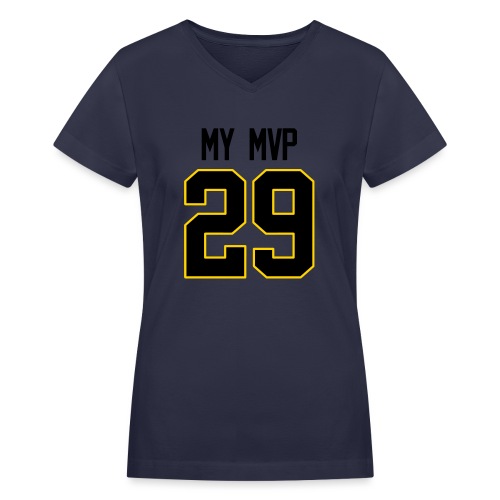 mvp - Women's V-Neck T-Shirt