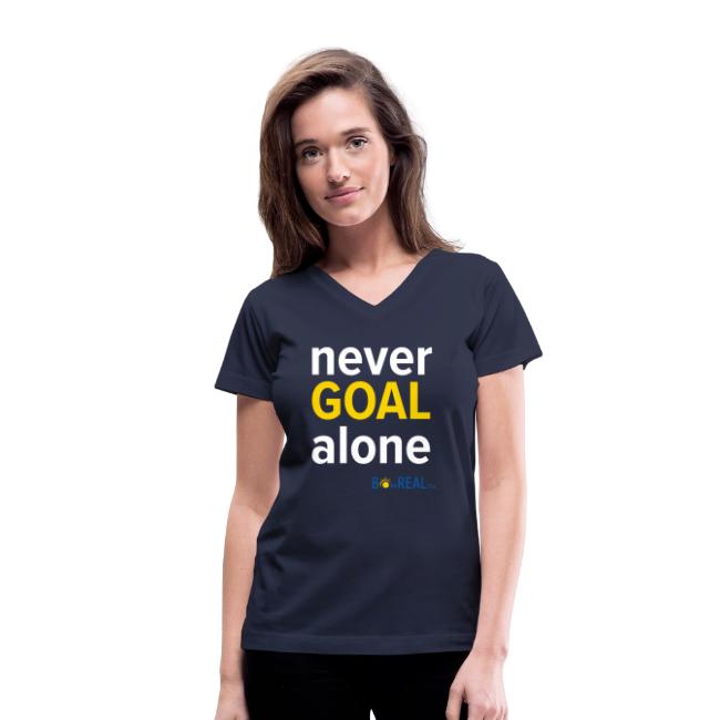 Never GOAL Alone - Black/Navy