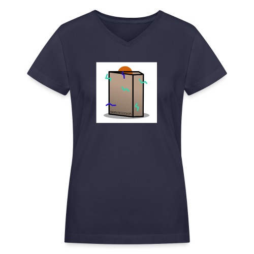 InanimateMashups Logo Tees - Women's V-Neck T-Shirt