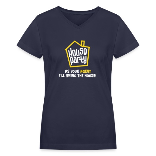 House Party - Women's V-Neck T-Shirt