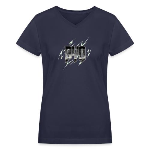 Ayo's Gray - Women's V-Neck T-Shirt