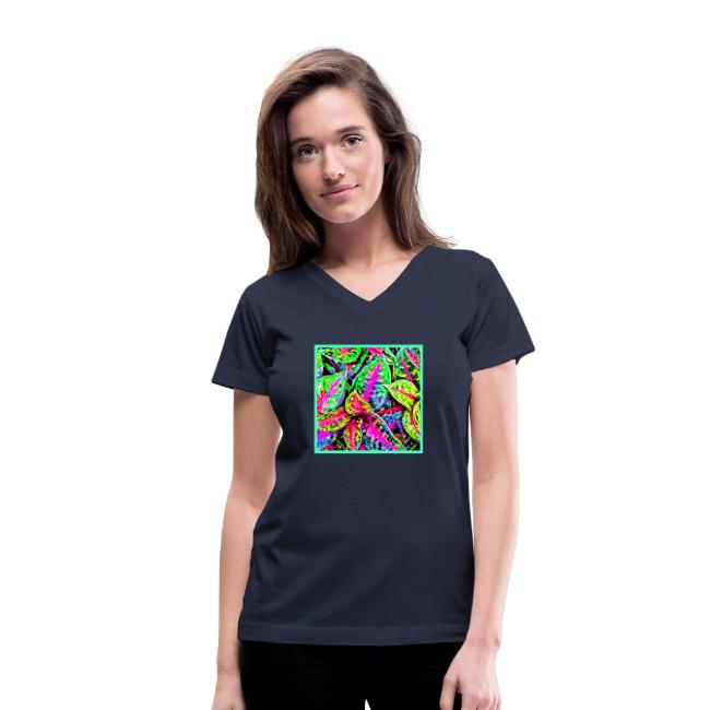 Vibrant Nature ChicLeaf Pattern