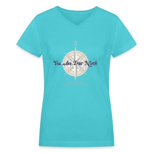 You Are True North - Lord John - Women's V-Neck T-Shirt