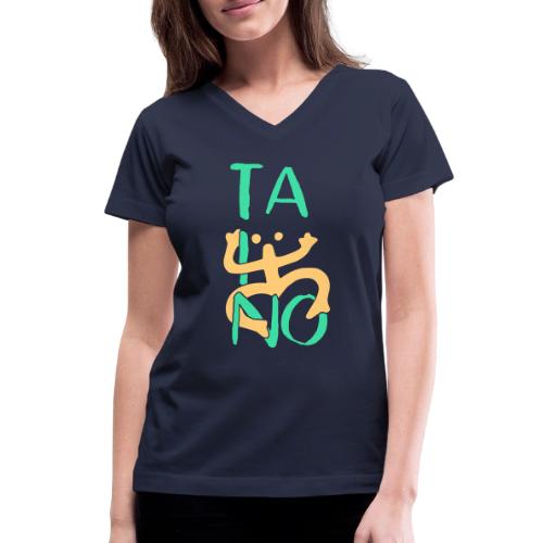 Taino Coqui - Women's V-Neck T-Shirt