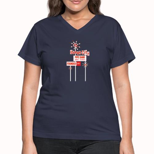Queen City Fun Center - Women's V-Neck T-Shirt