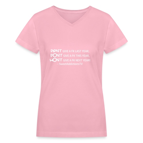 quote1 W png - Women's V-Neck T-Shirt