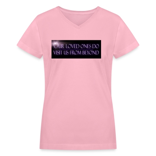 visit jpg - Women's V-Neck T-Shirt