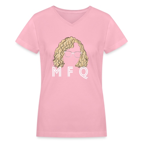 MFQ Misty Quigley Shirt - Women's V-Neck T-Shirt
