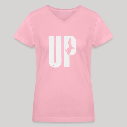 UP MI - Women's V-Neck T-Shirt