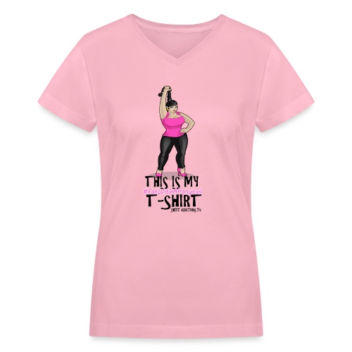 CandyW - Women's V-Neck T-Shirt