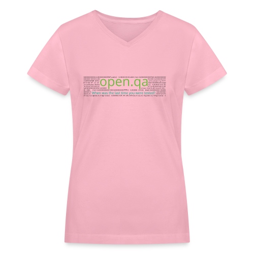 openQA - Women's V-Neck T-Shirt