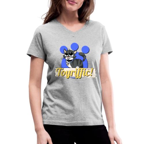 TomoTees Toyriffic - Women's V-Neck T-Shirt