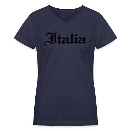 Italia Gothic - Women's V-Neck T-Shirt