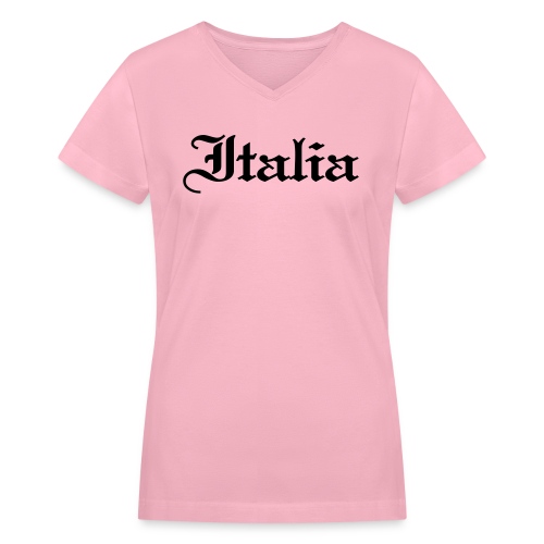 Italia Gothic - Women's V-Neck T-Shirt