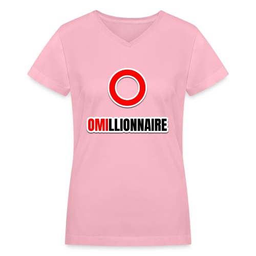 OMIllionnaire Francais - Women's V-Neck T-Shirt
