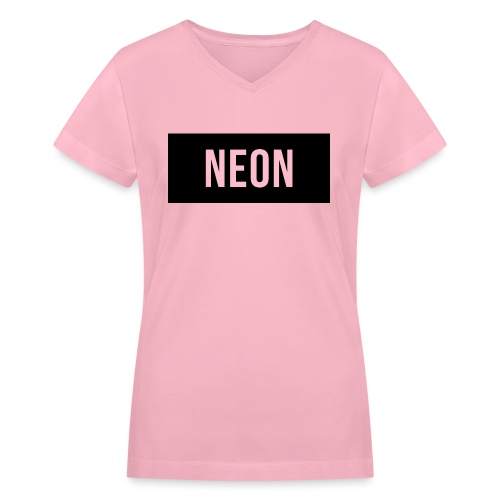 Neon Brand - Women's V-Neck T-Shirt
